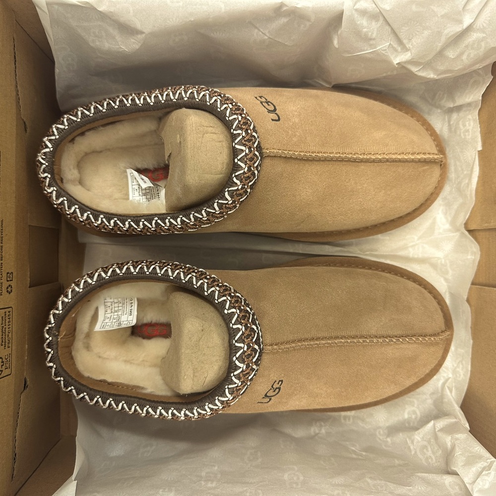 New in box, never worn. Bought them as a Christmas gift and they are too small.